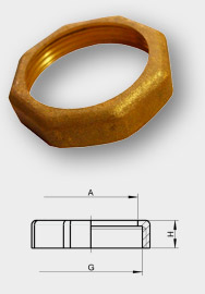 Threading of Brass Nuts
